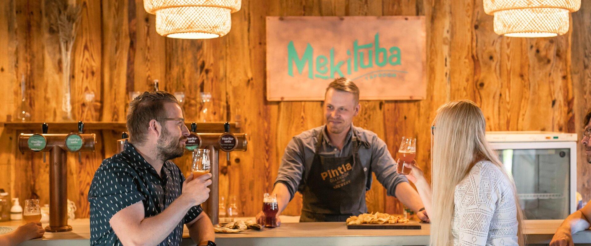 Bierstube der Brauerei Pihtla